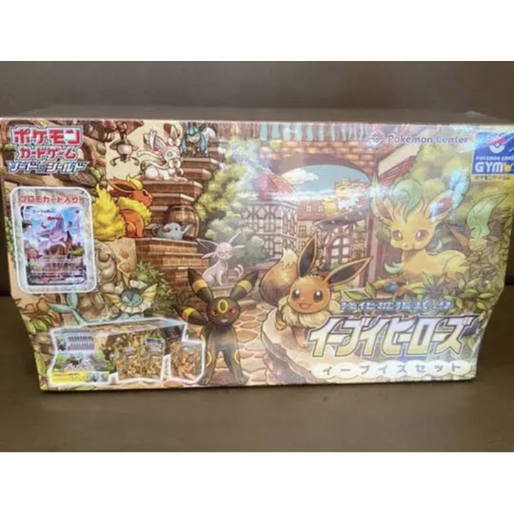 Pokemon Card Eevee Heroes Eevee's Set Gym Box Japanese BRAND NEW SEALED