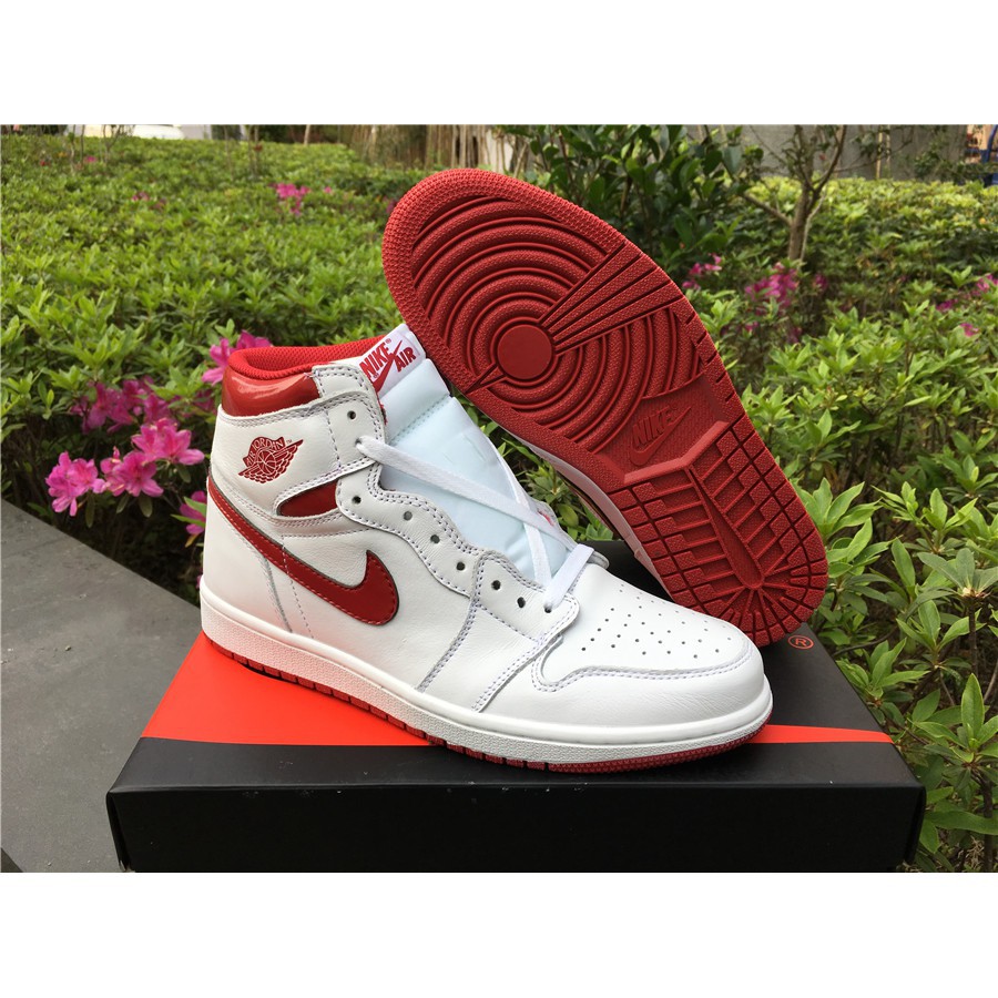 air jordan 1 og red white