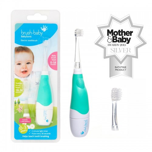 brush baby babysonic electric toothbrush