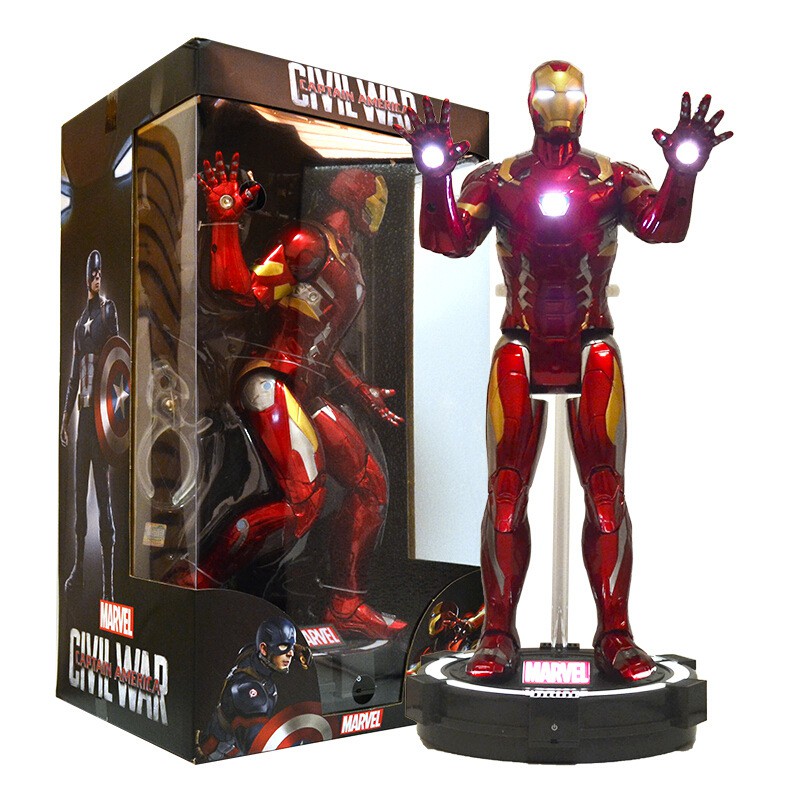 large iron man figure