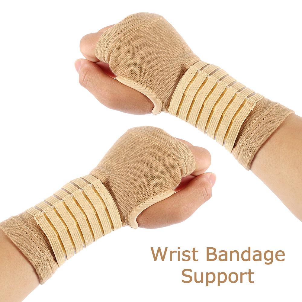 2Pcs Neoprene Elastic Bandage Fitness Hand Palm Brace Wrist Support