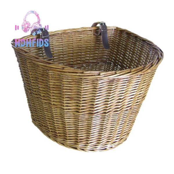 white basket for bike