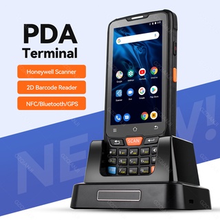 Android 8.1 Data Collector PDA Rugged Terminal Portable 1D 2D Honeywell Barcode Scanner Reader Scan Android Device with NFC Bluetooth 4G GPS