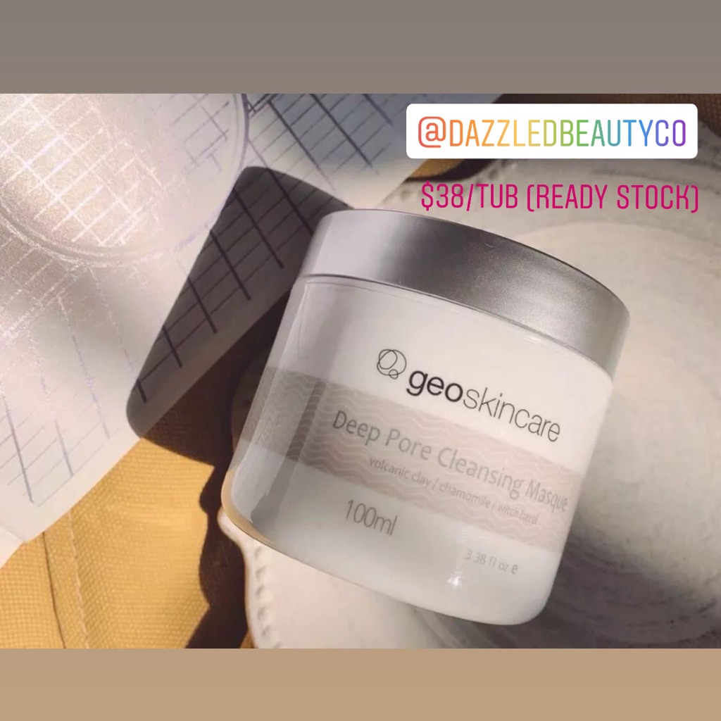geoskincare volcanic deep pore cleanser