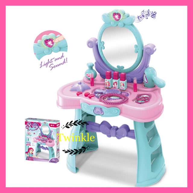 pretend play princess vanity