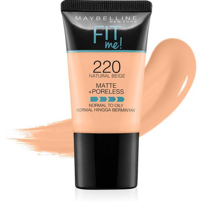 Maybelline Fit Me Matte Poreless Tube 18ml Shopee Singapore