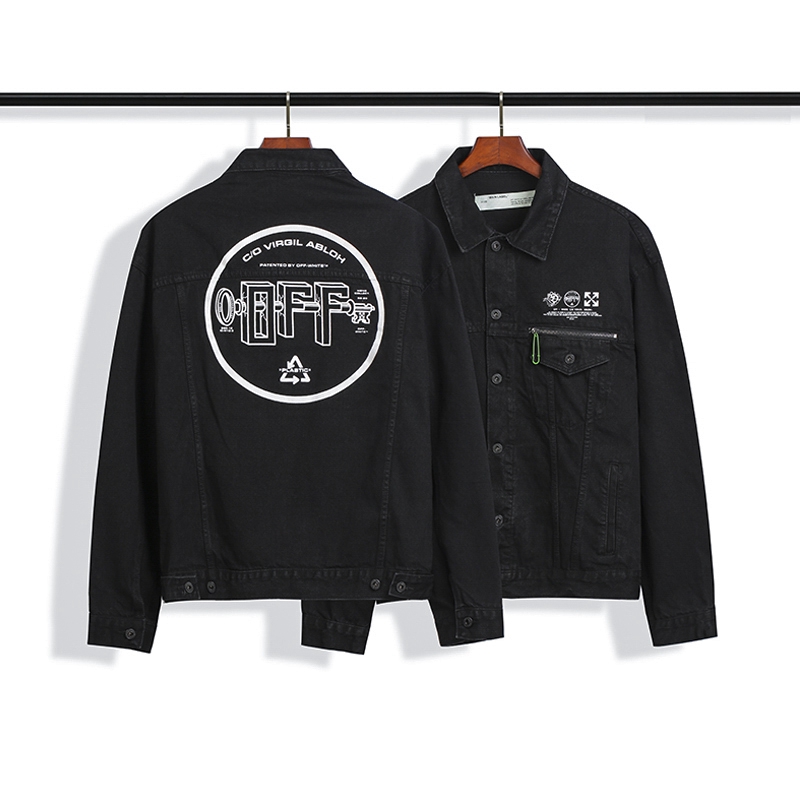 off white cowboy jacket