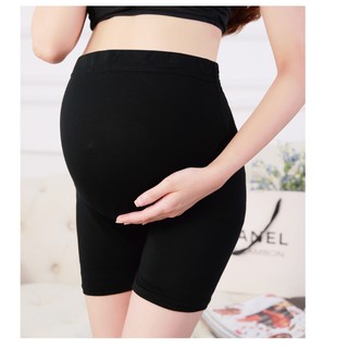 Anti-Glare Pregnant Women Safety Pants Shorts Home Outer Wear Summer Thin Style Belly Lift Leggings Boxer