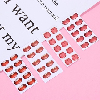 JONY1EC Cartoon Mouth Stickers Multi styles Glass crystal Decals Face Organ Paster #7