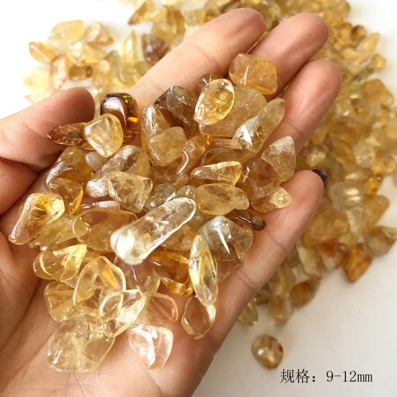 Natural Yellow Gravel Rock Crystal Quartz Fish Tank Flowerpot Diy Stone 100g Lot Shopee Singapore