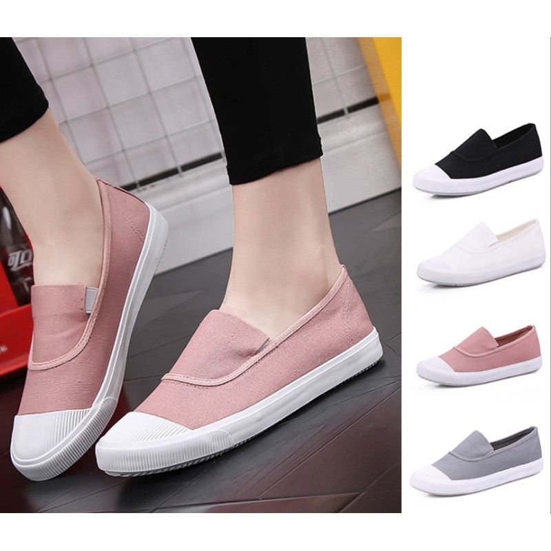 Women Ladies  Running Sneakers Flat Shoes  Casual Canvas 