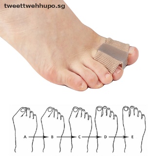 TWE 1pc Spreader New Silicone Bunion Toe Gel Straightener Pain Corrector Separator SG #0