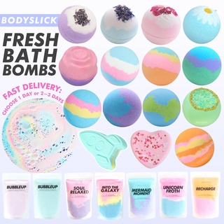 Image of 🇸🇬 BODYSLICK Relaxing Bath Bombs ✨ Perfect Size for Hotel/Adult Tubs ✨ Fizzy Moisturizing Fresh Bathbombs