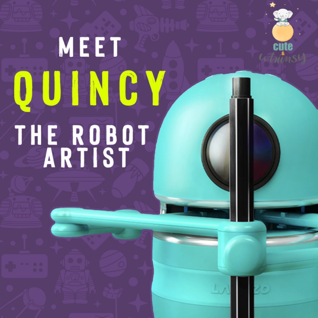 [SGSELLER] Quincy Artist Robot by Landzo Learn Maths