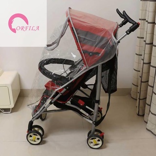Dustproof Raincoat Big Cart Windproof Baby Stroller Rain Cover Accessories