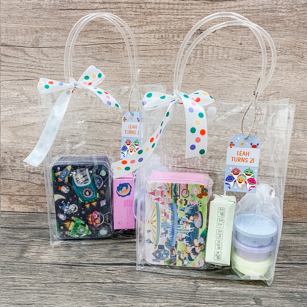 Prepacked Children Goodie Bags For PreSchool Birthday Party Celebration, Kids Party Favors