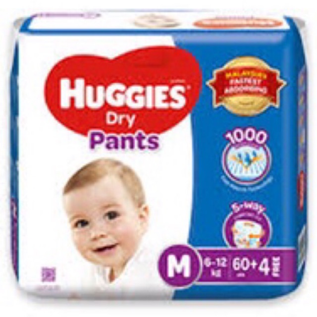 huggies m size