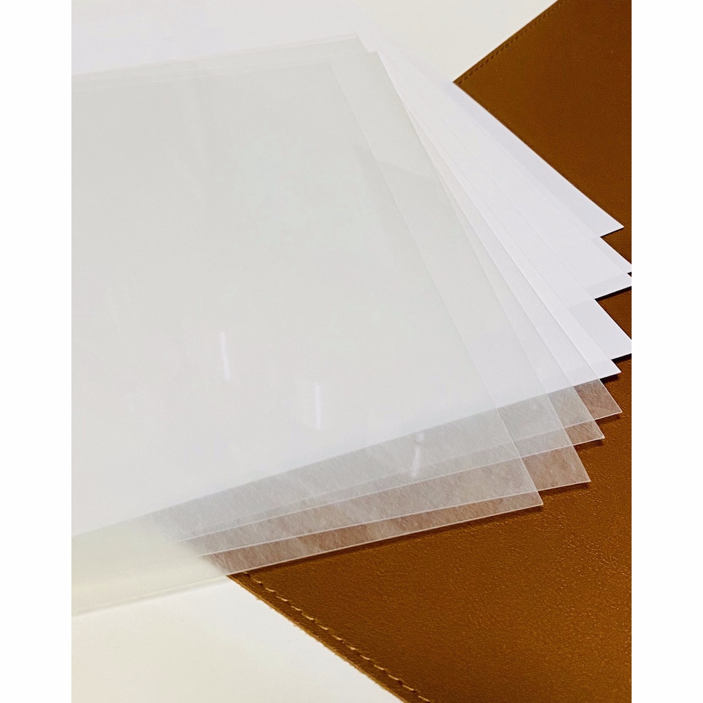 [SG Seller] A4 Inkjet Printable Shrink Plastic Shrinky Dink 5pc