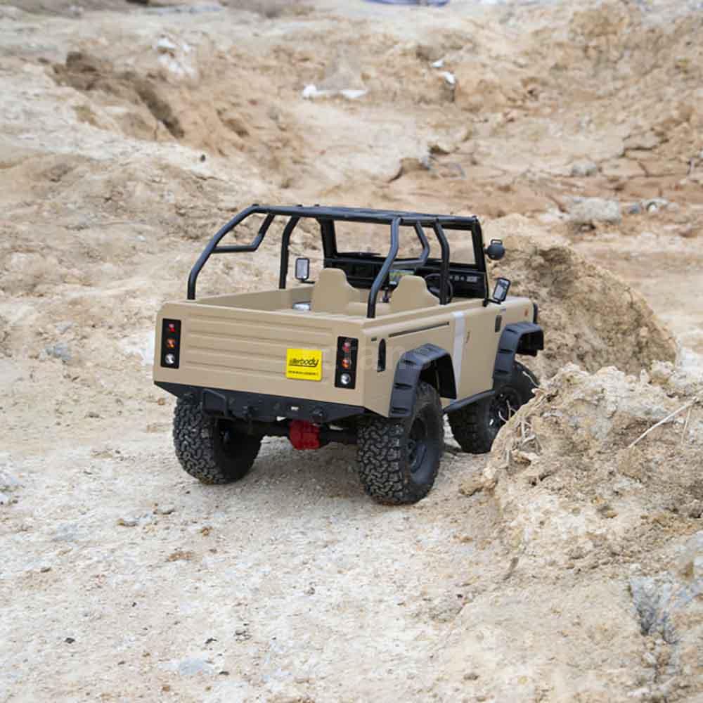 axial crawler body