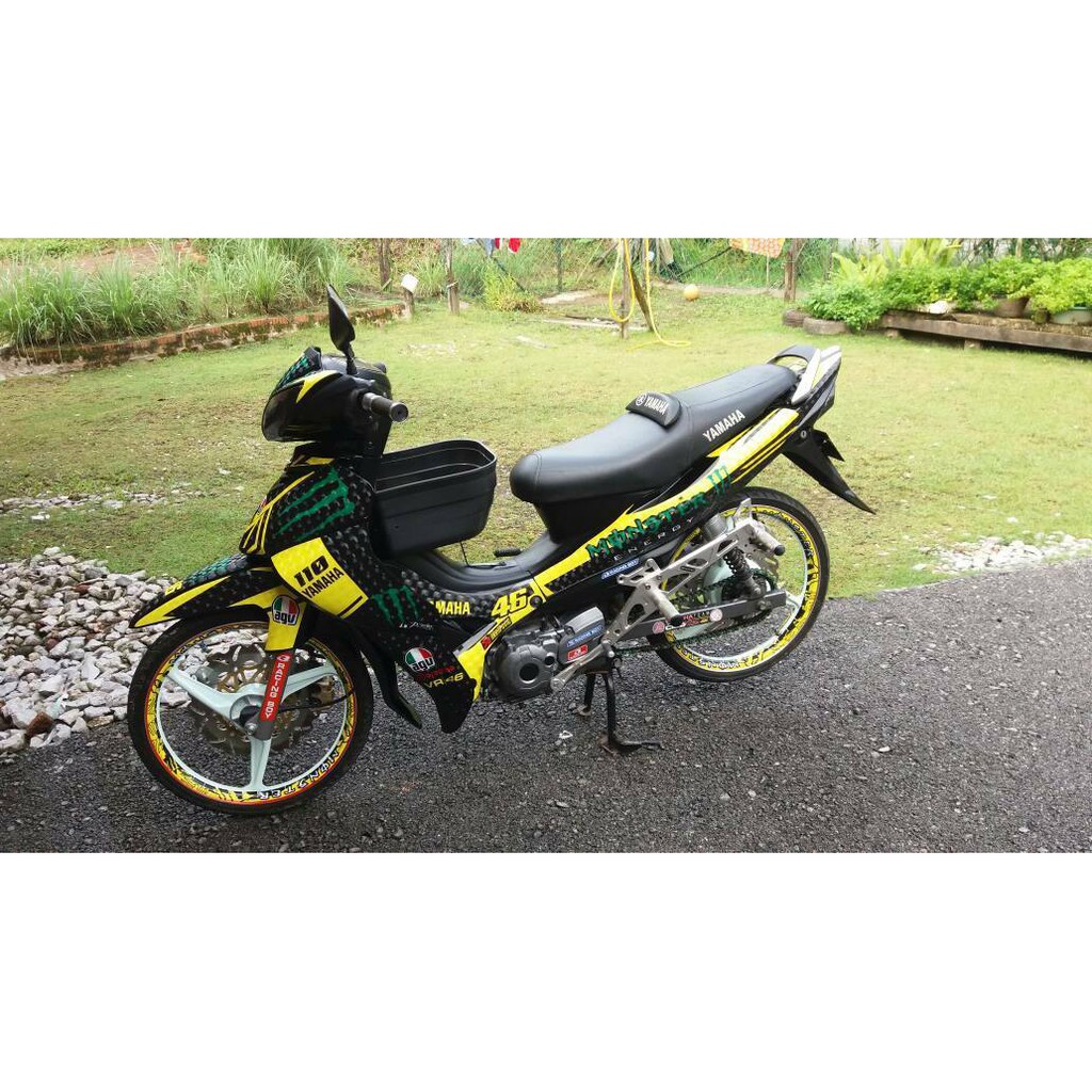 Motor Sticker Lagenda 110zr Full Body Shopee Singapore