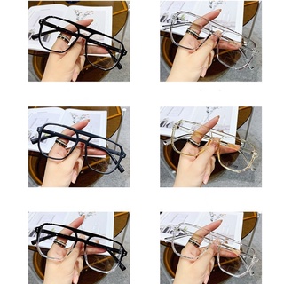 Image of thu nhỏ Anti Radiation Eye Glasses For Women Men Computer Eyewear Replaceable Lens Oversized Eyeglasses TRFrames #6