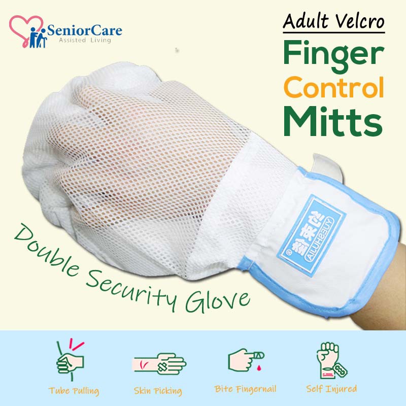 velcro scratch mitts