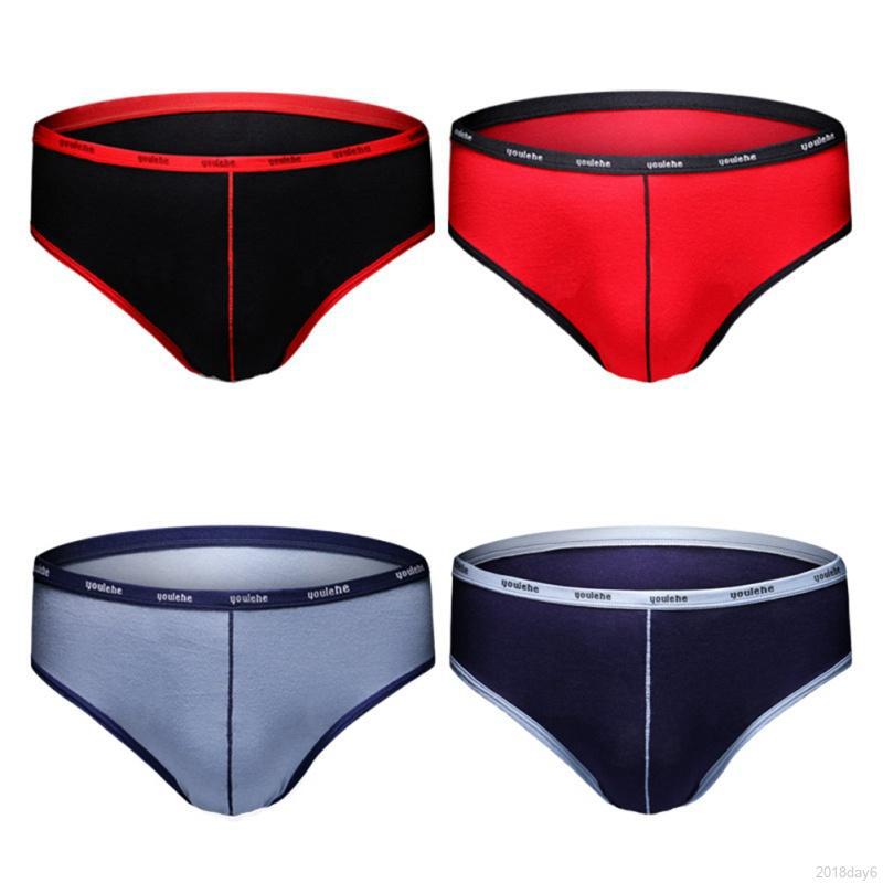 Day 6 Trend The Men Triangle Modal Comfortable Hit Edge Briefs Men's Underwear Shopee Singapore