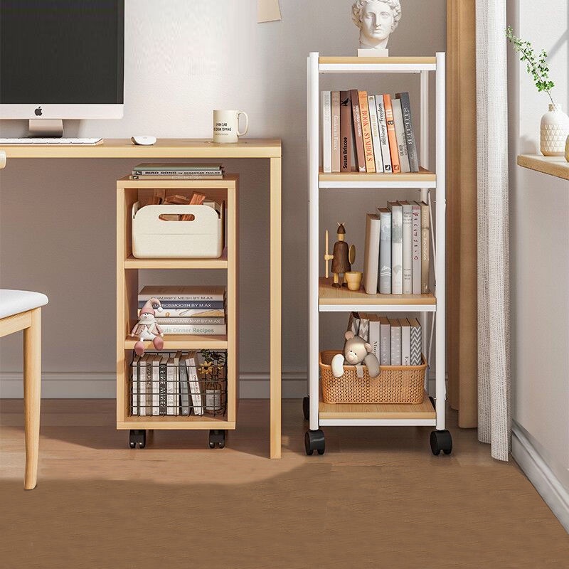 Bookshelf Simple Floor Storage Office Portable Small Storage