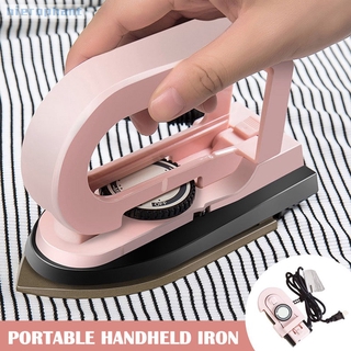 Portable Mini Folding Iron Electric Dual Voltage for Travel Trip School Home Clothes
