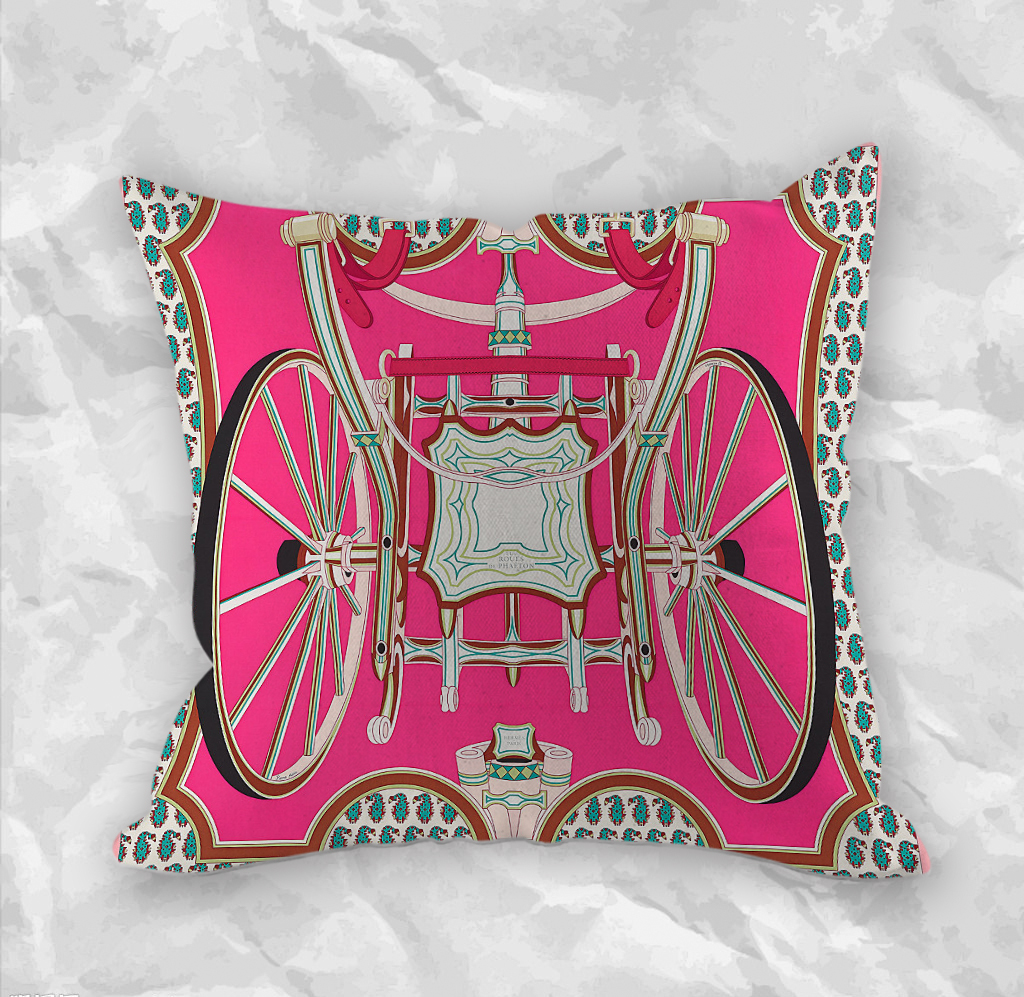 Hermès Decorative Zippered Pillow Case Creative Pillowcases Sofa Pillow