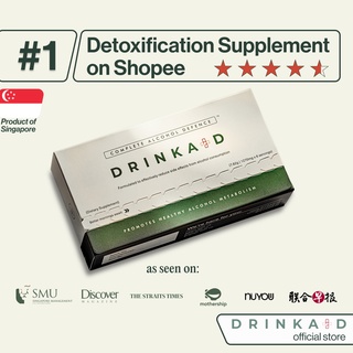 Image of DrinkAid - Complete Alcohol Defence [Liver Detox Supplement/Hangover Defence Pills]