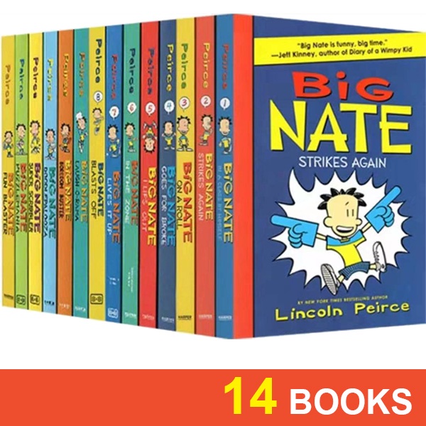 [SG STOCK]Big Nate - 14 books set | Shopee Singapore