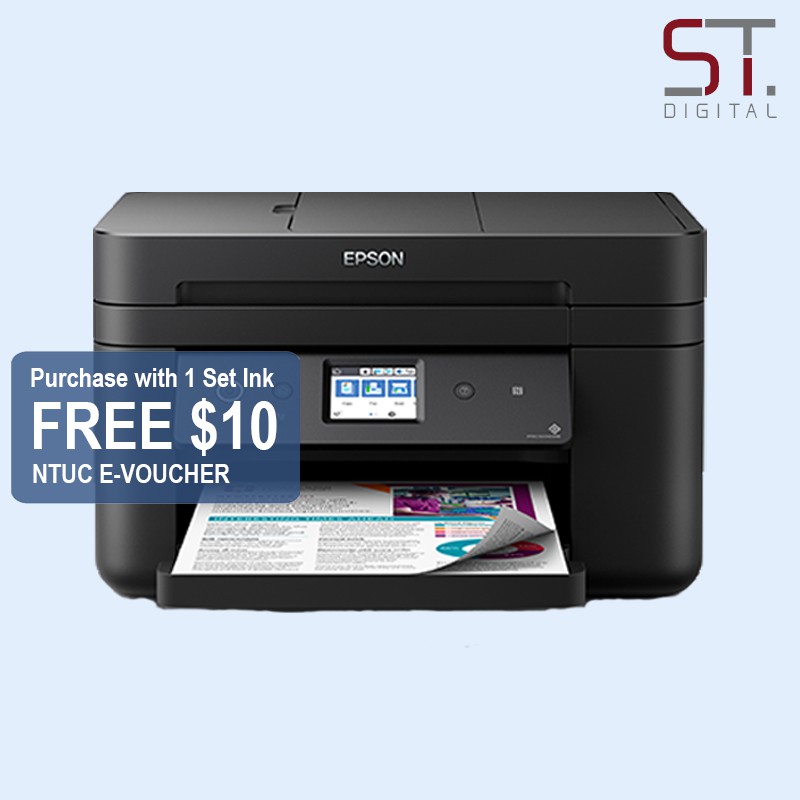 Epson WorkForce WF2851 WiFi Duplex AllinOne Inkjet Colour Printer