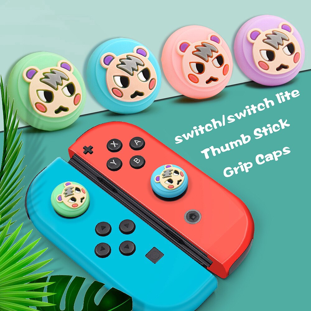 switch lite thumb grips animal crossing