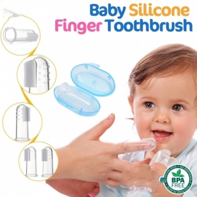silicone finger brush