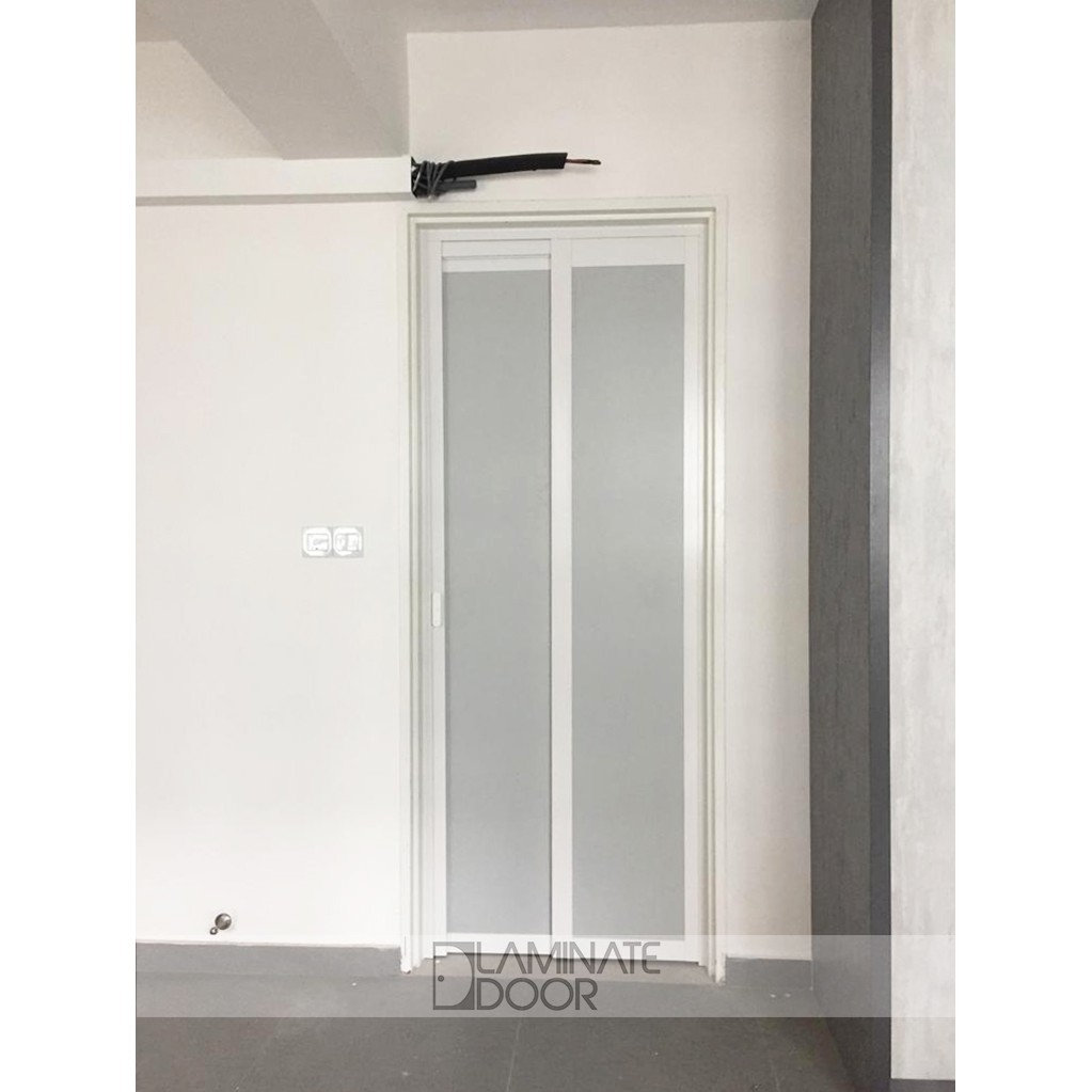 PVC Slide & Swing Toilet Door SD2001 HDB Toilet Door Shopee Singapore