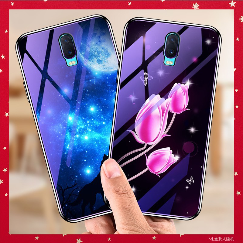 Oppo F1 Plus R9 R9s Plus R11 Plus R15 R17 Pro Blue Ray Tempered Glass Case Cover Shopee Singapore