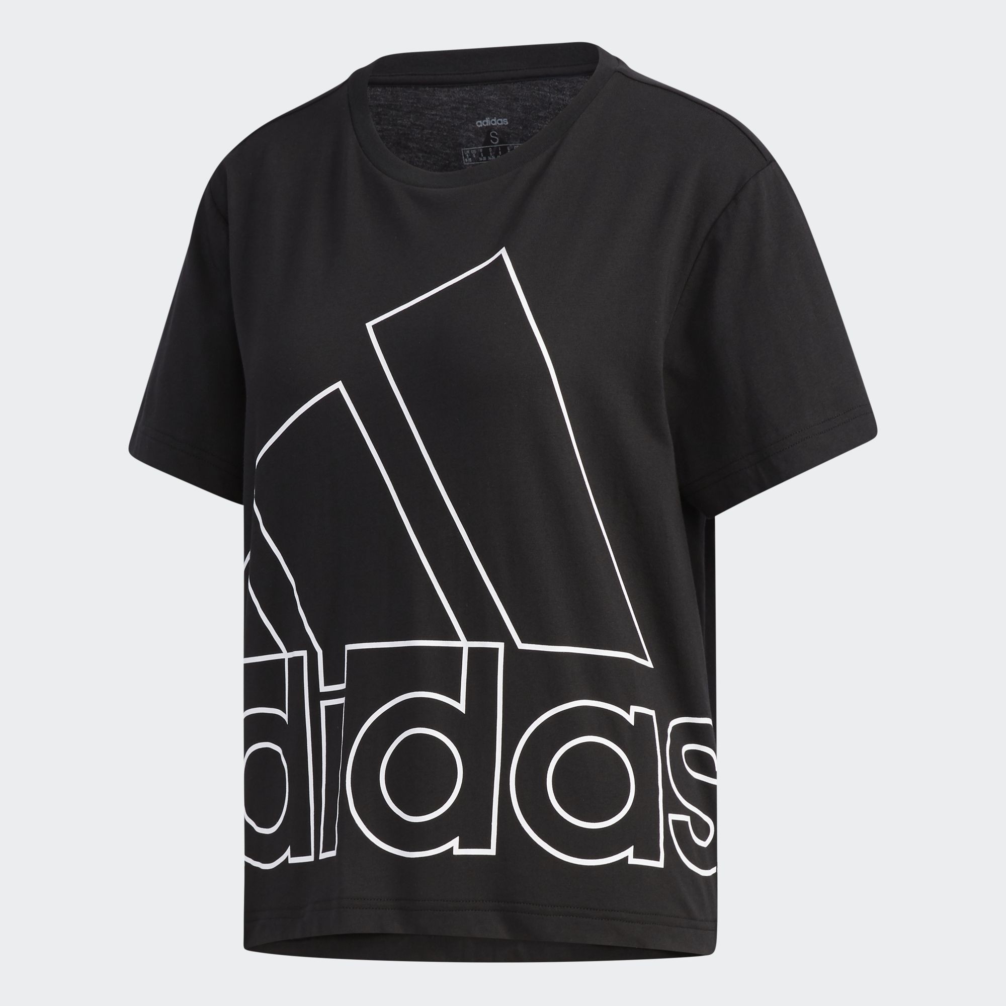 adidas logo tee womens