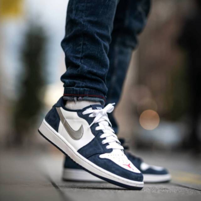 sb x air jordan i low midnight navy