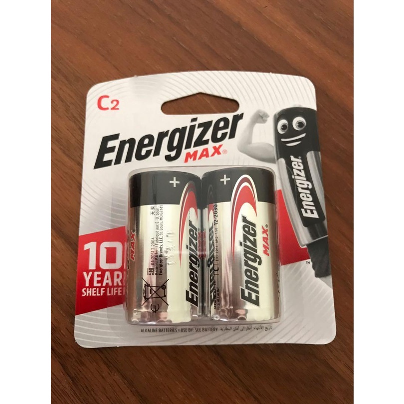 Energizer C Battery x 2 piece pack (1 Box 6 pack) Shopee Singapore