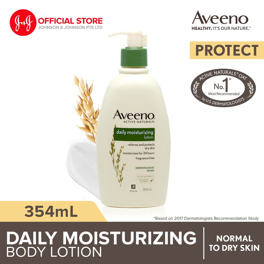 Aveeno Body Daily Moisturizing Lotion For Normal To Dry Skin 354ml
