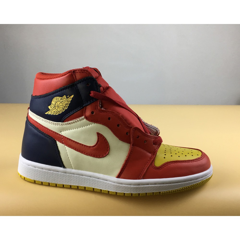 jordan 1 yellow and red