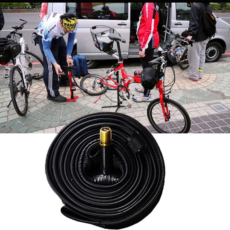 Pair 24/" inch Inner Bike Tube 24 x 1.75-2.125 Bicycle Rubber Tire Interior BMX