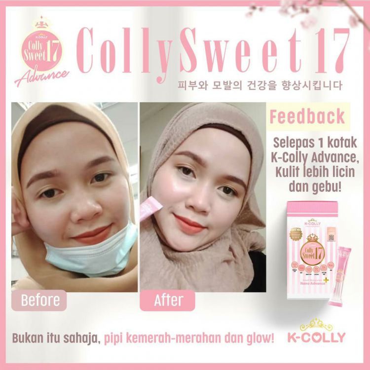 Shop Malaysia K Colly Sweet 17 20 Sachets 60 Sachets Shopee Singapore