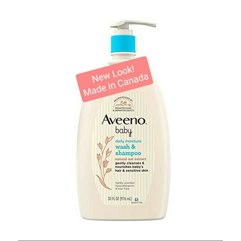 aveeno baby gentle wash & shampoo