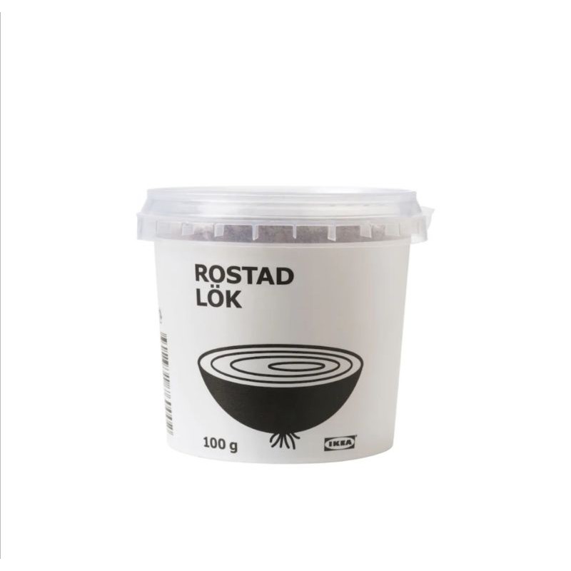 IKEA PRODUCT 100 ORIGINAL BRAND ROSTAD LÖK Fried onion, 100g Shopee