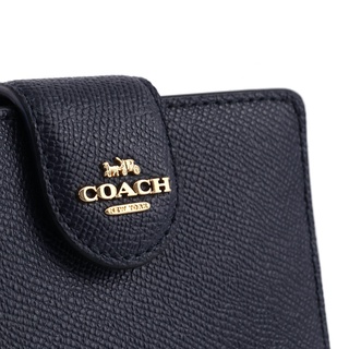 Image of thu nhỏ Coach Wallet In Gift Box Medium Wallet Medium Corner Zip Wallet Midnight Navy Dark Blue # 6390 #3