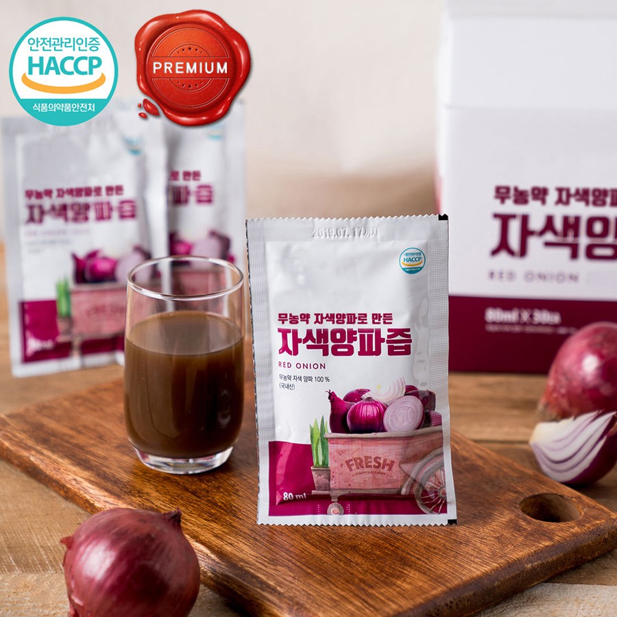 Korean Purple Onion Juice 100 80mlX30pack Pesticidefree by Organic