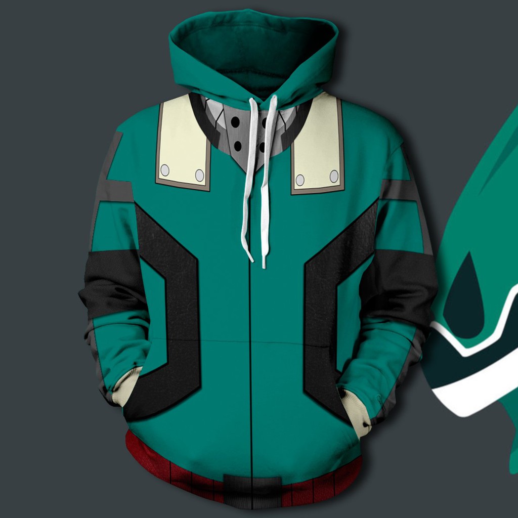 all might cosplay hoodie