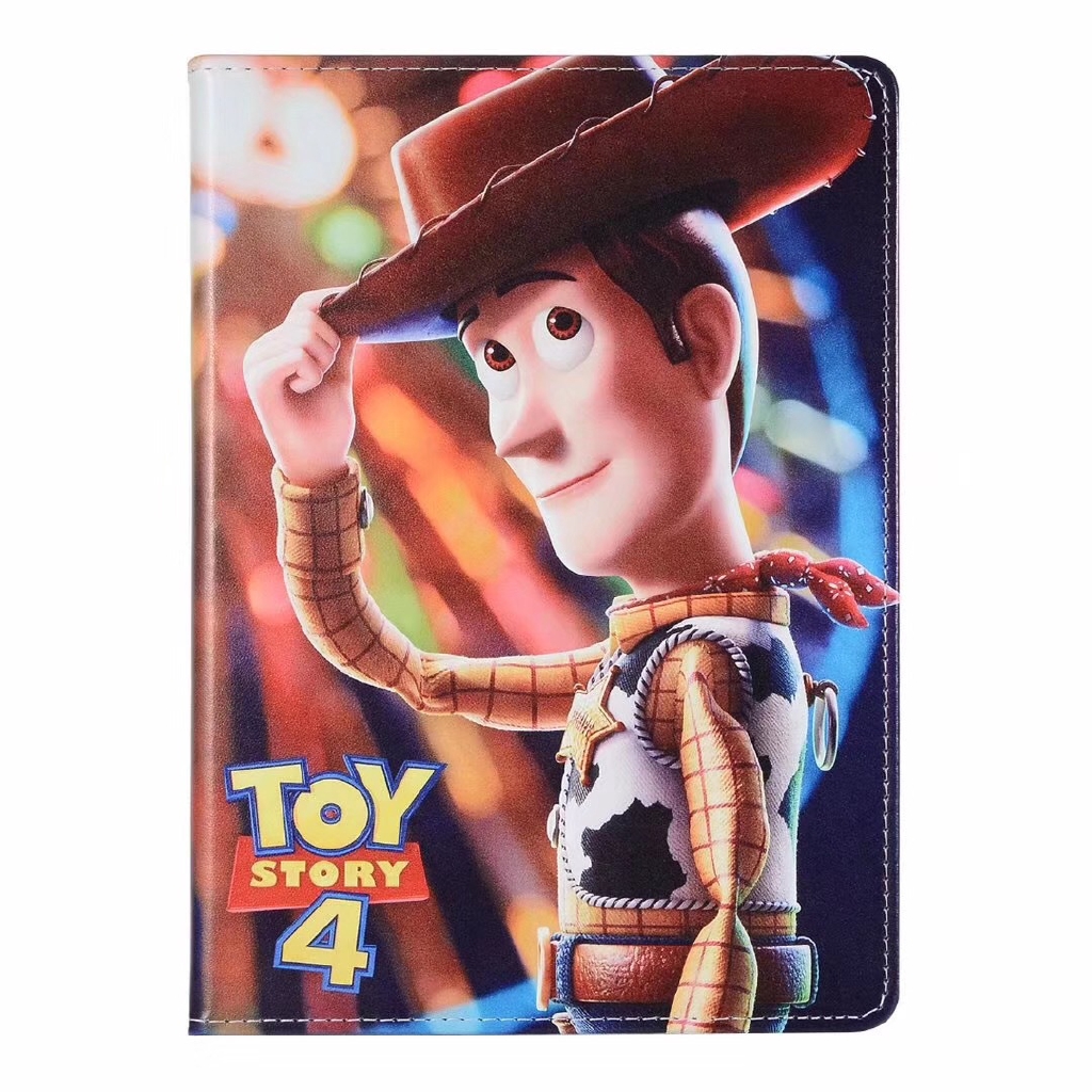 For iPadPro9.7 iPad2 3 4 2017/2018 Mini2345 Toy Story 4 Flip Cover Leather Case 